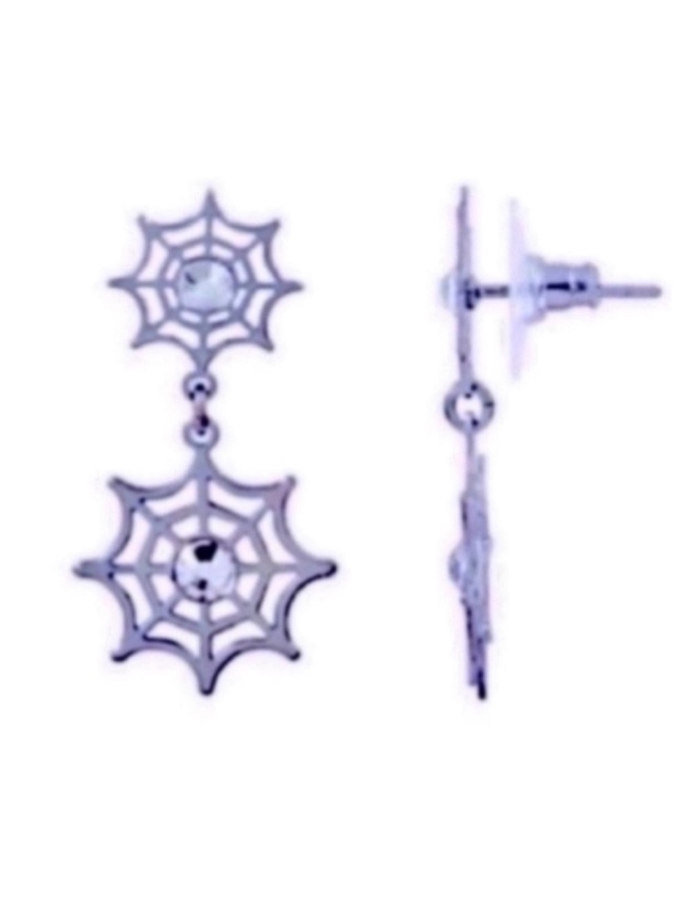 Spiderweb Earrings Halloween Earrings